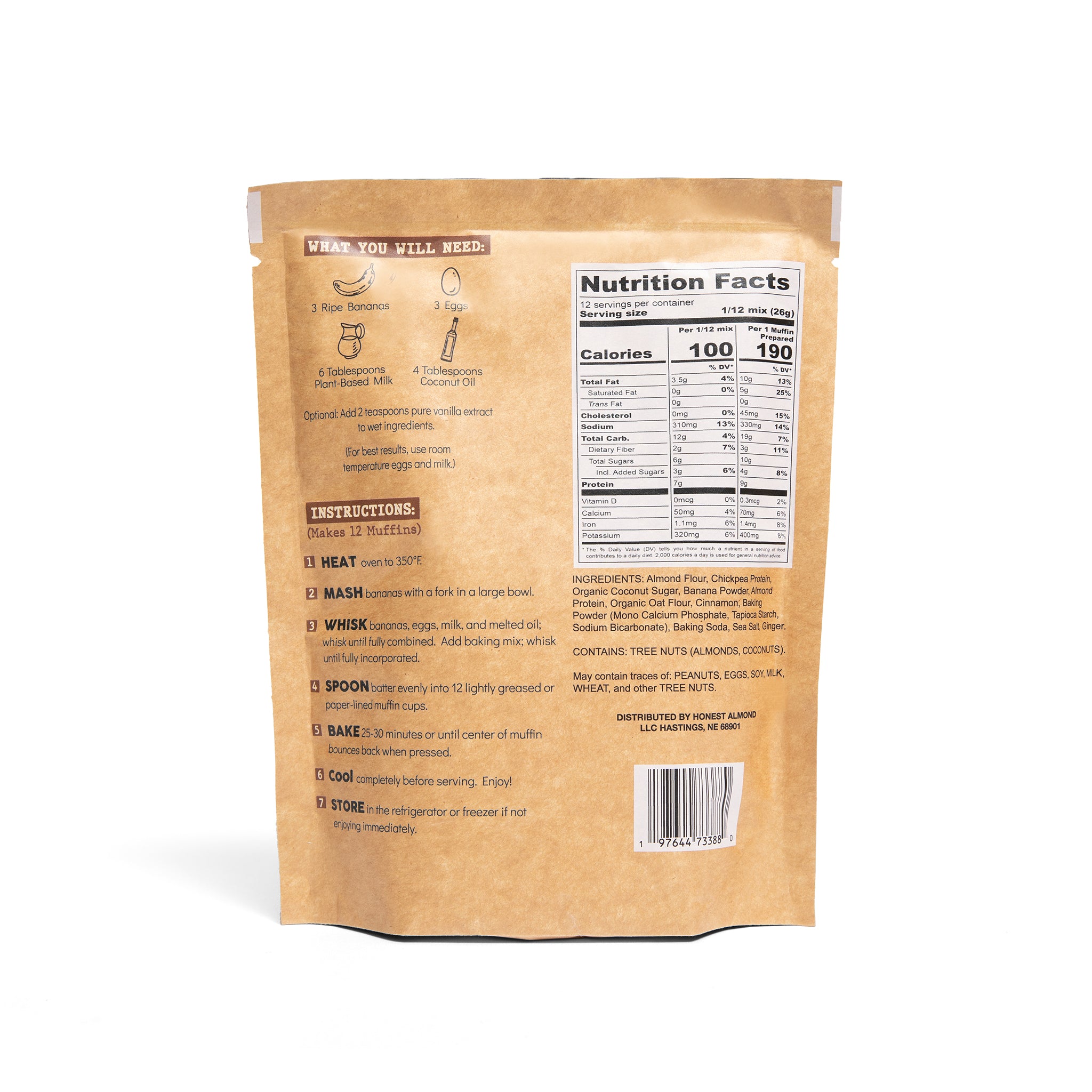 Protein-Packed Banana Muffin Mix